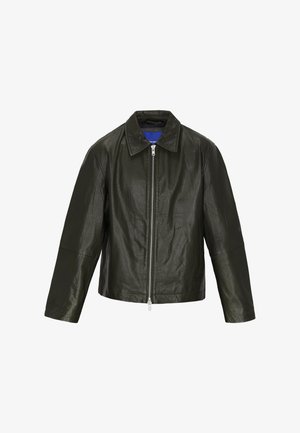 DreiMaster, DREIMASTER JACKET - Læderjakker - black green