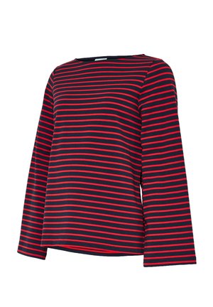 MAMALICIOUS, MLAMILA VITA LS BOATNECK JRS TOP 2F - T-shirt à manches longues - navy blazer