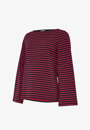 MAMALICIOUS, MLAMILA VITA LS BOATNECK JRS TOP 2F - T-shirt à manches longues - navy blazer