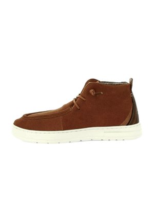 Stivaletti stringati - marrone chiaro