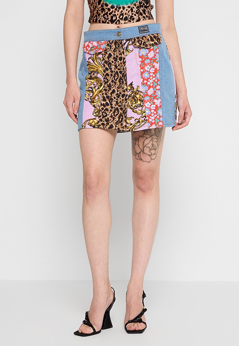 Versace Jeans Couture Jeansrok meerkleurig Versace Jeans Couture Jeansrok meerkleurig