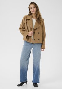 Kaffe JULIA - Blazer - toasted coconut melange