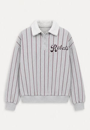 Colourful Rebel, BASEBALL - Polo - light grey melange