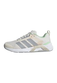 adidas Performance - DROPSET CONTROL - Zapatillas de entrenamiento - chalk white halo silver lime burst Imagen en miniatura 1