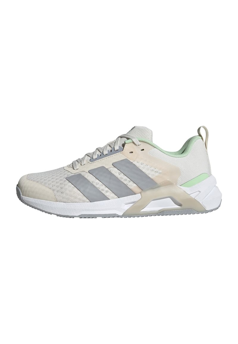 adidas Performance - DROPSET CONTROL - Zapatillas de entrenamiento - chalk white halo silver lime burst, Ampliar