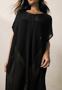 Next Svetríkové šaty - black