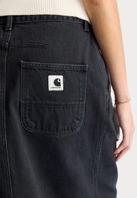 Carhartt WIP COLBY SKIRT - Suknja od trapera - black