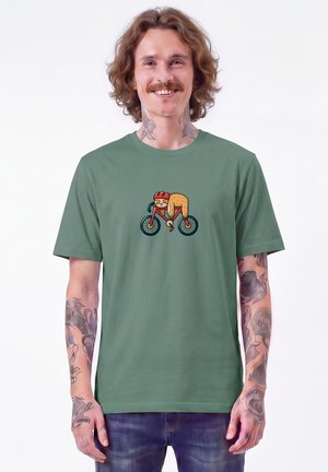 watapparel, SLOTH UNISEX - T-shirt imprimé - green bay