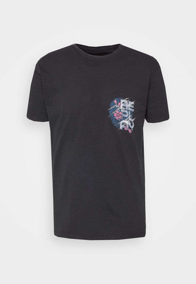 Herren T-Shirts basic | Replay T-Shirt print blackboard/schwarz - MD41324 Herren T-Shirts basic | Replay T-Shirt print blackboard/schwarz - MD41324