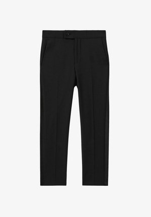 Reiss REISS KNIGHTSBRIDGE T TUXEDO SATIN STRIPE TROUSERS - Nadrágok - black