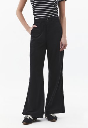 HIGH WAIST  - Pantaloni - black