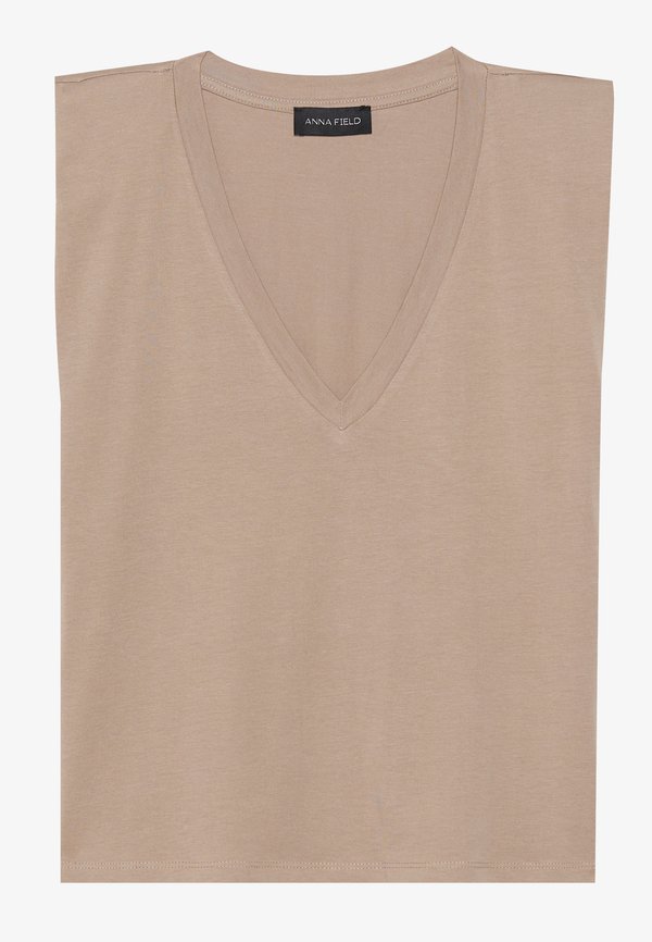Basic T-shirt - taupe3