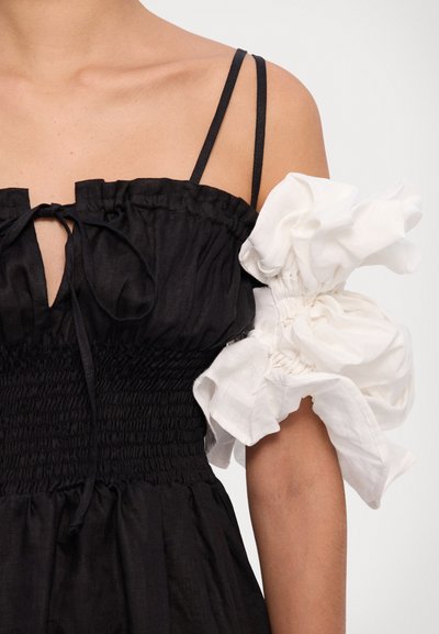 Sleeper ARLE MAXI DRESS  - Maksi garuma kleita - black/white
