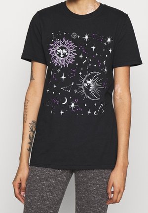 Printtipaita - black