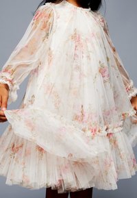 Needle & Thread TRAILING BLOOMS LONG SLEEVE KIDS DRESS - Koktejlové šaty / šaty na párty - moonshine