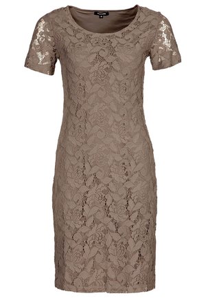 Cocktailjurk - light brown