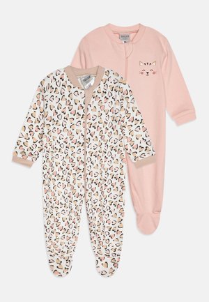 SCHLAFANZUG GIRLS 2 PACK - Tutina - rose