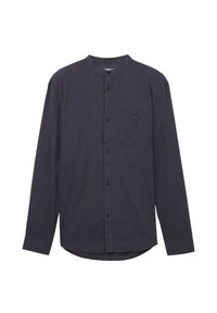 STRUCTURED - Cămașă - navy herringbone structure