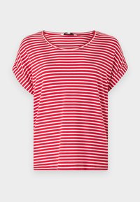MOSTER STRIPE S/S NOOS - T-shirt imprimé - lychee