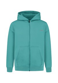 CEDRIK BASIC ZIPPER - Sweater met rits - petrol