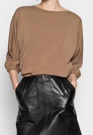 Langarmshirt - brown