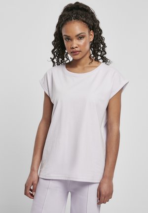 EXTENDED SHOULDER TEE - Basic T-shirt - softlilac