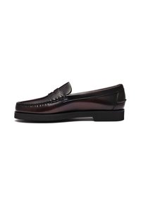 Mocassini eleganti - brown burgundy wide