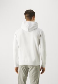 Champion ICONS HOODED LARGE LOGO - Jersey con capucha - white