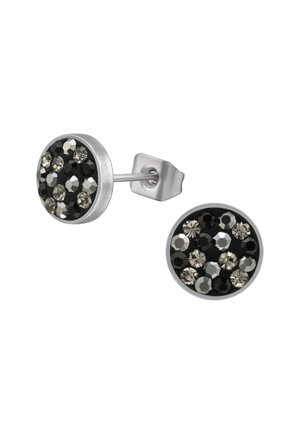 STECKER RUND 8 MM  - Boucles d'oreilles - black