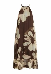 VILA MAXI DRESS VILOVISA SLEEVELESS - Robe longue - coffee bean