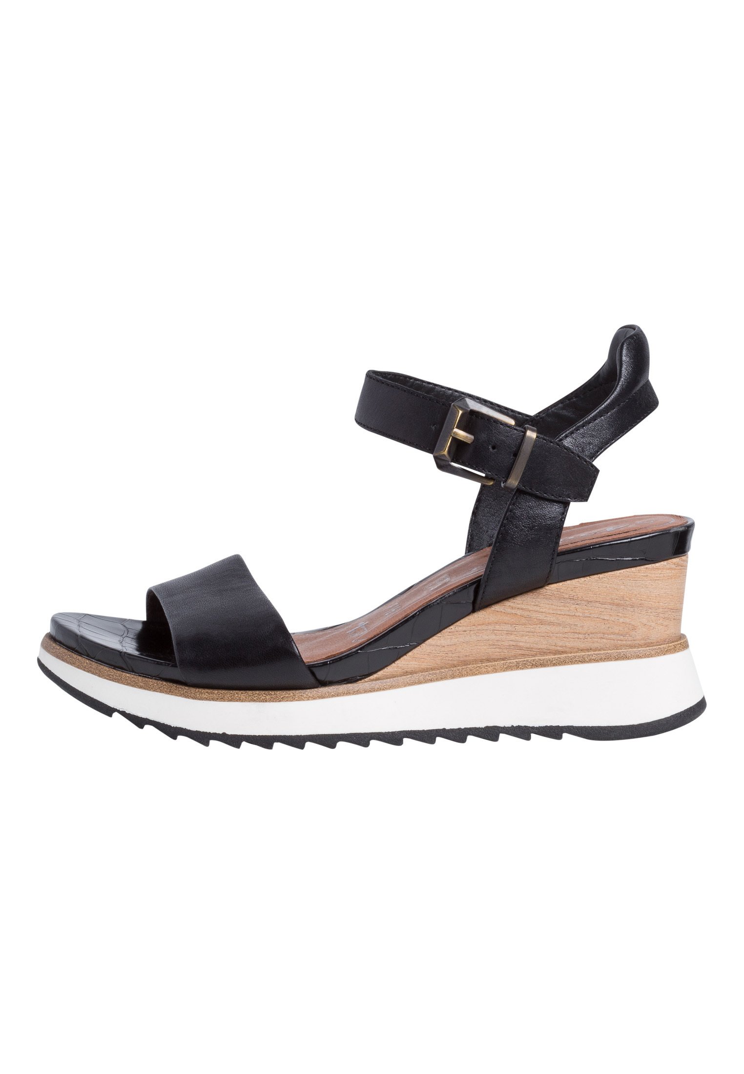 White Tamaris CompensÃ©es Tropezienne Chaussure Soldes