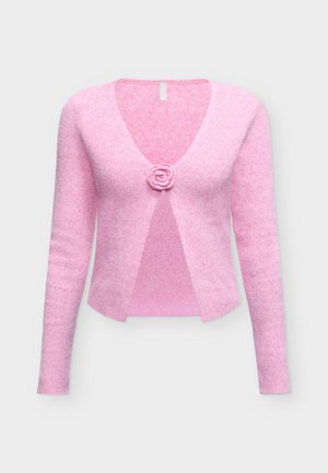 ONLY, ONLRICA FLOWER CARDI - Gilet - begonia pink