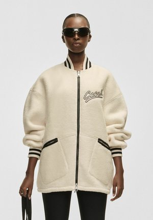 ALMA VARSITY  - Fleecejacka - off white