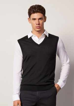 Falconeri ULTRAFINE - Strickpullover - black