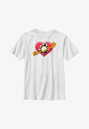 Henry Tiger VALENTINES DAY GARFIELD SURPRISE LOVE UNISEX biały