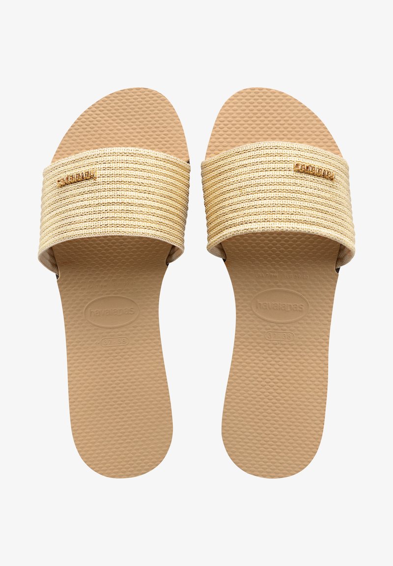 Havaianas - HAVAIANAS SANDAL YOU METALLIC - Varvassandaalit - golden, Suurenna