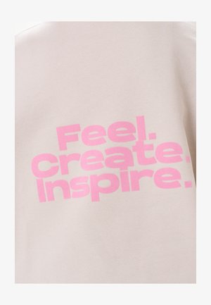MIRONS, SWEATSHIRT PEACH - Sweatshirt - taupe
