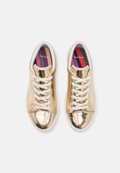 Paul Smith WOMENS SHOE LEE METALLIC - Trainers - gold-coloured