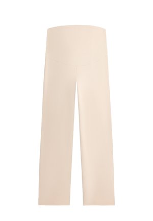 OYSHO, COMFORTLUX MATERNITY STRAIGHT-LEG  - Nohavice - beige