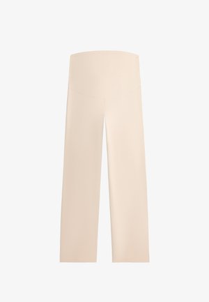 OYSHO, COMFORTLUX MATERNITY STRAIGHT-LEG - Nohavice - beige