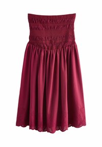Next EMBROIDERED HEM TALL - Trikotaažkleit - pink