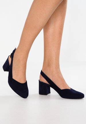 Peter Kaiser Wide Fit Pumps - dark blue