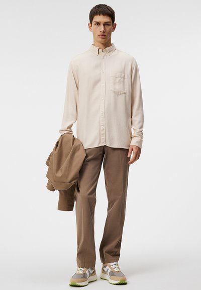 J.LINDEBERG REG STRUCTURE - Shirt - moonbeam
