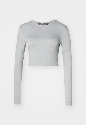 adidas by Stella McCartney Top dugih rukava - clear onix