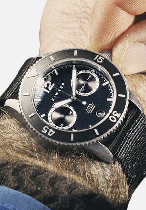 FAWLER RYKA - Kronograf - black