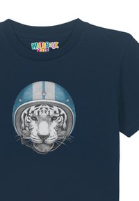 watapparel RACING TIGER - T-shirt imprimé - french navy