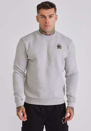 SIKSILK, ESSENTIALS SWEATER. - Sudadera - grey marl