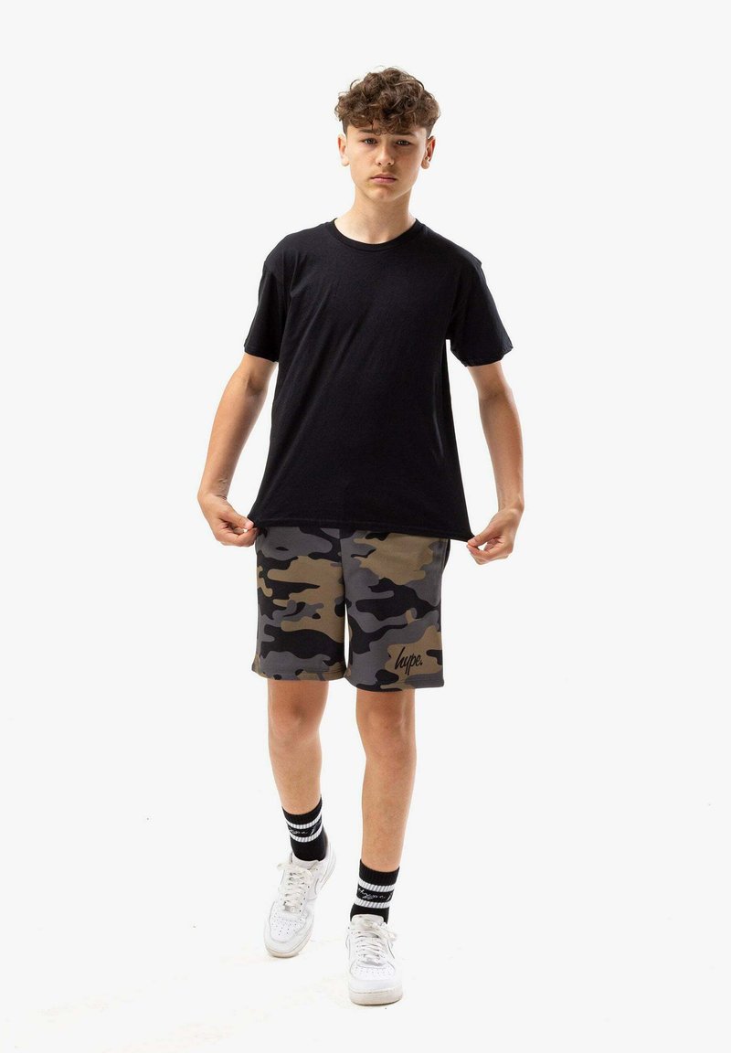 Hype Shorts gemêleerd zwart