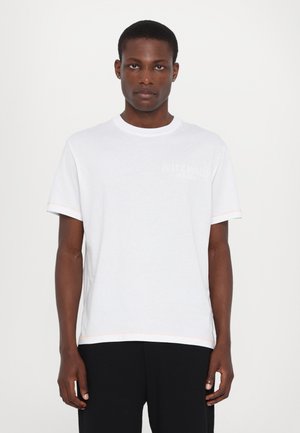 BACK EMBROIDERY - T-shirt basique - white