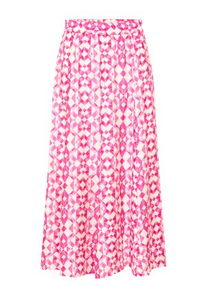 Marc Aurel, MARC AUREL MIDIROCK - A-line skirt - pink varied